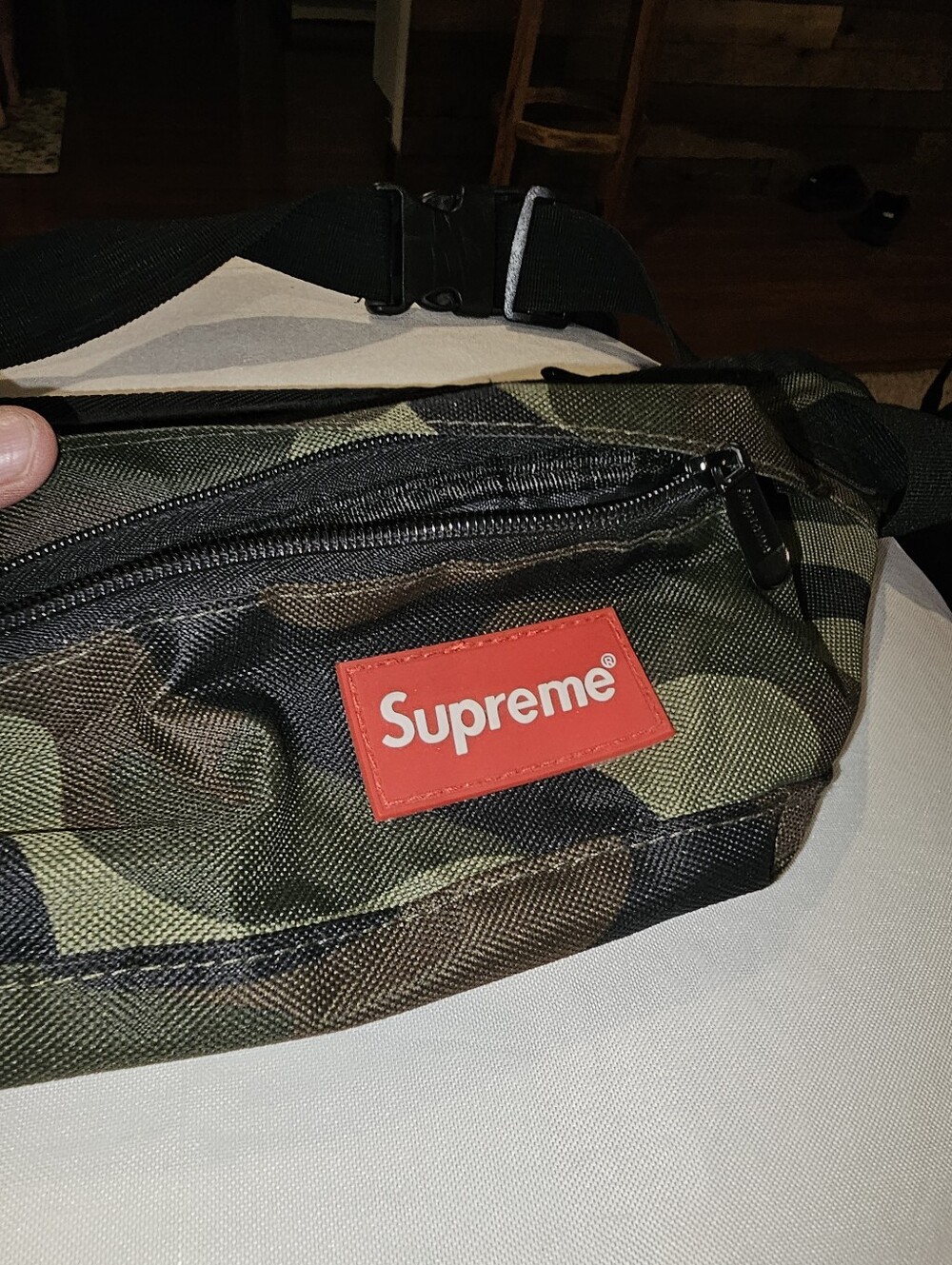 Supreme Camo Waist Bag - Green Camo - Picture 2 of 4